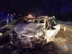 Страшная авария в Оршанском районе: Renault Duster врезался в два встречных автомобиля, есть погибшие 