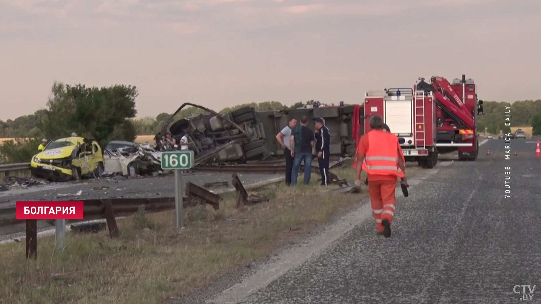 Фура выехала на встречную полосу. В Болгарии 6 человек погибли в ДТП-1