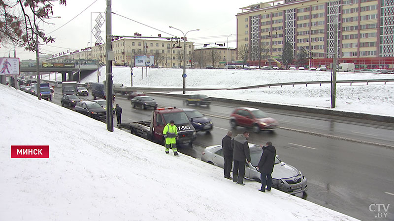 Водитель потерял сознание. На Партизанском проспекте в Минске произошла авария-1