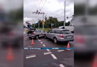 На Карастояновой водитель Opel не уступил дорогу Subaru