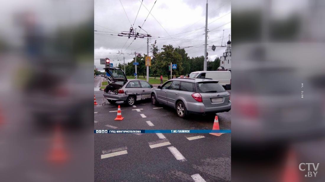 На Карастояновой водитель Opel не уступил дорогу Subaru-1