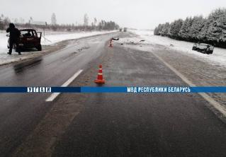 В Оршанском районе в лобовом столкновении Chevrolet и Opel погиб человек