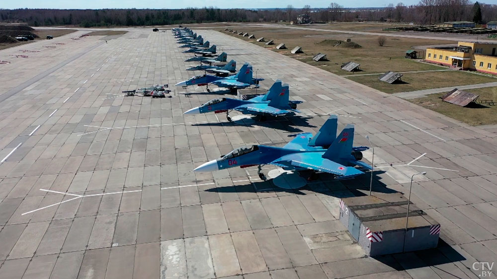 Самое современное вооружение. Авиация ВВС и войск ПВО – один из самых технически оснащённых видов ВС Беларуси-1