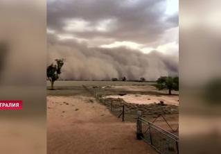 После пожаров и ливней по Австралии пронеслись песчаные вихри