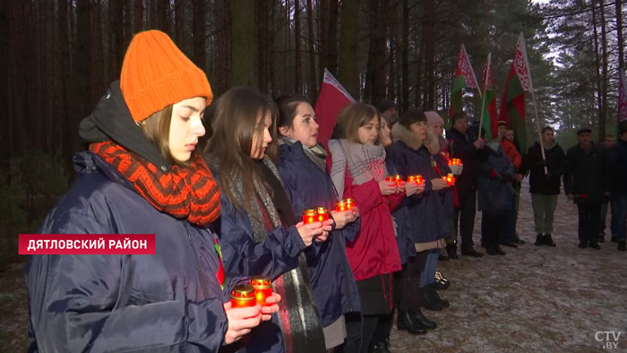 «Память сердца». Патриотическая акция и автопробег состоялись в память о погибших воинах в Дятловском районе-3