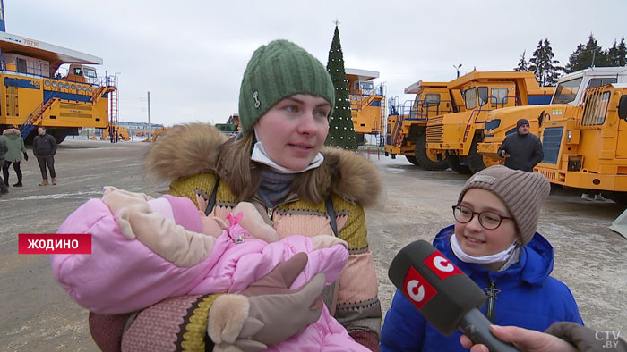 Участники автопробега «За единую Беларусь!» побывали на БелАЗе. Вот их эмоции-7