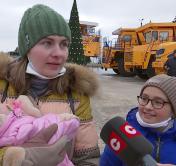 Участники автопробега «За единую Беларусь!» побывали на БелАЗе. Вот их эмоции