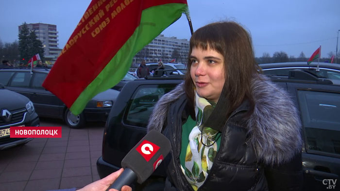 Чтобы поддержать страну – свободную, красивую, любимую. Автопробег «За единую Беларусь!» проходит в Витебской области-9