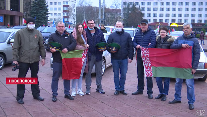 Чтобы поддержать страну – свободную, красивую, любимую. Автопробег «За единую Беларусь!» проходит в Витебской области-15
