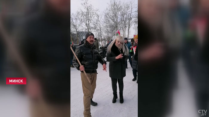 Даже сильный мороз не помеха. В Минске прошёл автопробег «За единую Беларусь!»-4