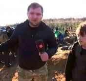 Во время прямого эфира с белорусско-польской границы к Азарёнку подошёл мальчик. И вот что он сказал