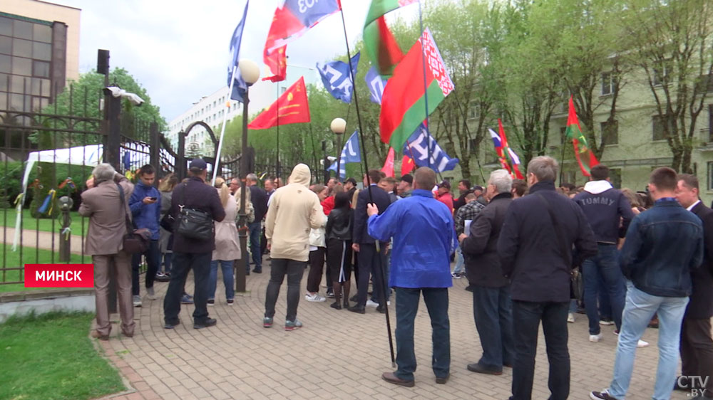 Олег Гайдукевич на митинге в Минске: «Вдумайтесь! Украинское посольство на побегушках у польского»-1