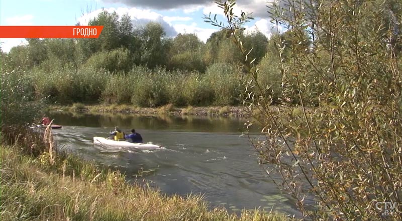 Только смелым покоряется река. Экстремальный марафон на байдарках прошёл по Неману-19