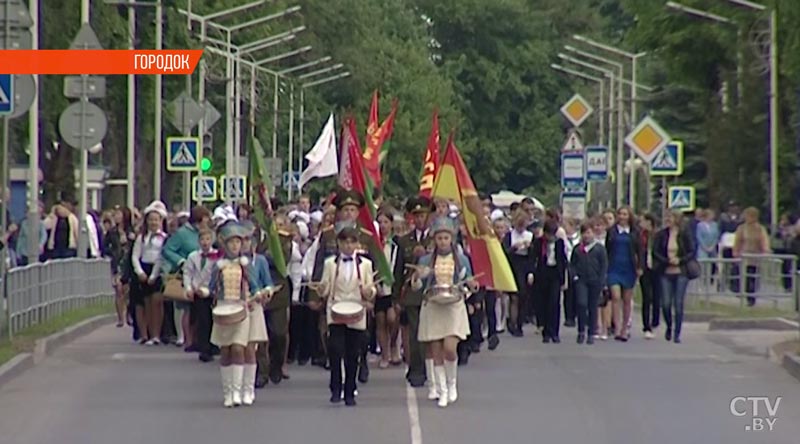 В Городке 19 мая  открыли памятник дважды Герою Советского Союза, маршалу Ивану Баграмяну-15