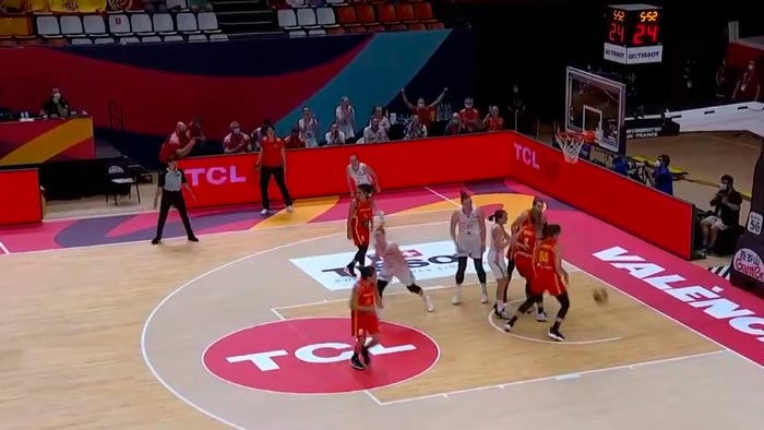 Баскетболистки молодёжной сборной Беларуси проиграли команде России в Кубке вызова-4