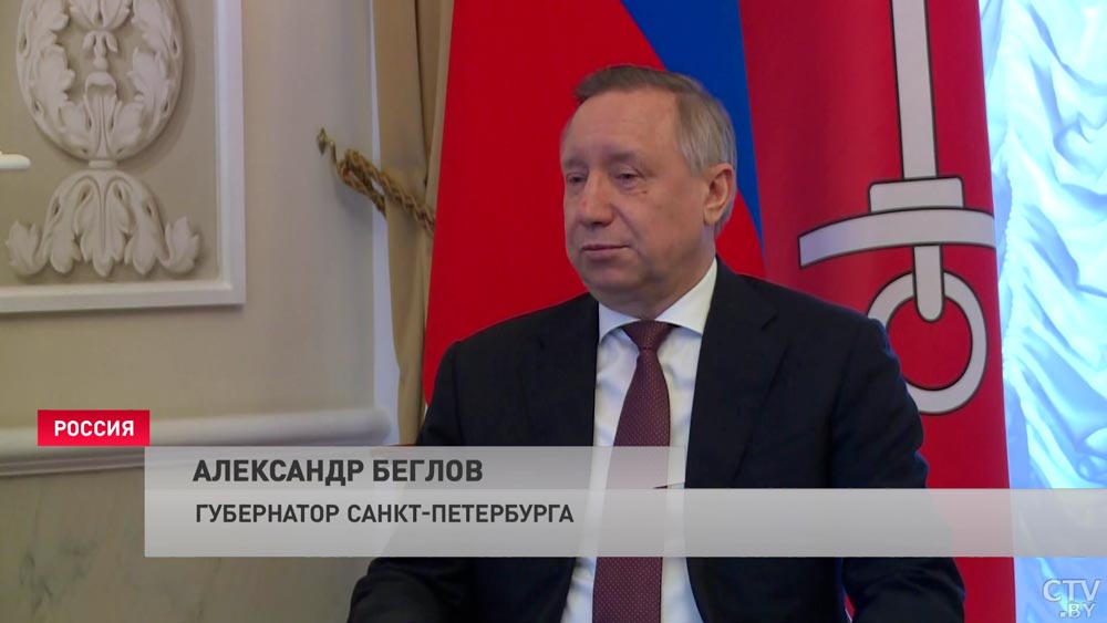 Губернатор Санкт-Петербурга – Лукашенко: «Правильную политику вы провели в отношении промышленности и медицины»-1