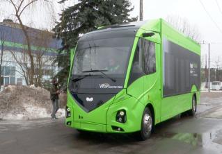 «Белкоммунмаш» показал свой первый грузовой электромобиль