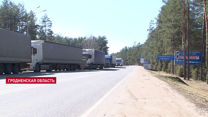 Литва не принимает грузовой транспорт из Беларуси из-за сбоя на границе-1