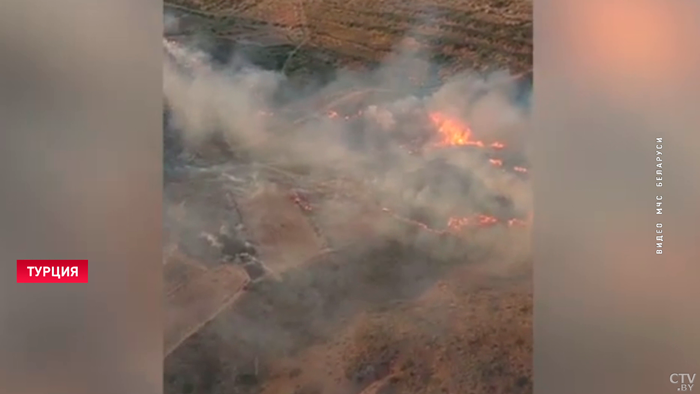 Белорусские спасатели помогли ликвидировать крупнейший в 2022-м лесной пожар в Турции-1