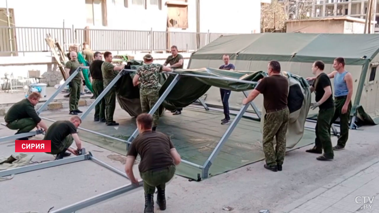 Белорусские военные медики завершают миссию в Сирии-1