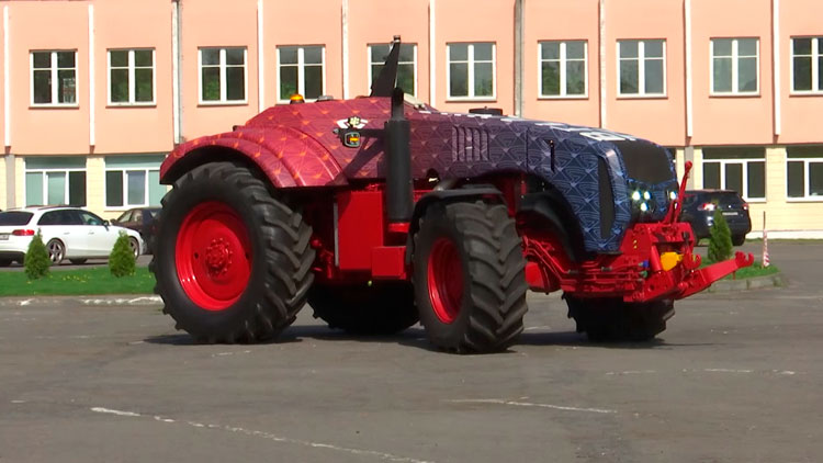 Первый беспилотный трактор! Студенты из Бреста разрабатывают ПО для белорусской новинки