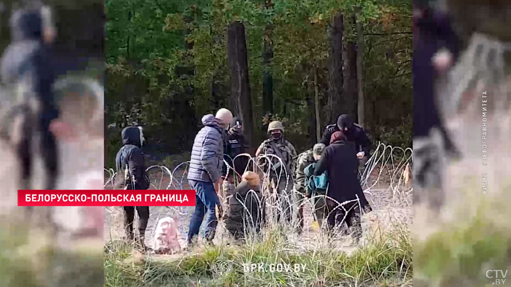 Пресечена очередная попытка Польши силой вытеснить беженцев на белорусскую территорию-1
