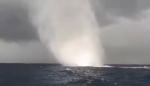 Огромный смерч на воде сняли на видео в Хорватии