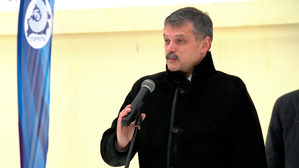 «Слава богу, наши биатлонисты показывают достойный результат». Министр спорта в Минске посетил открытие биатлонной базы