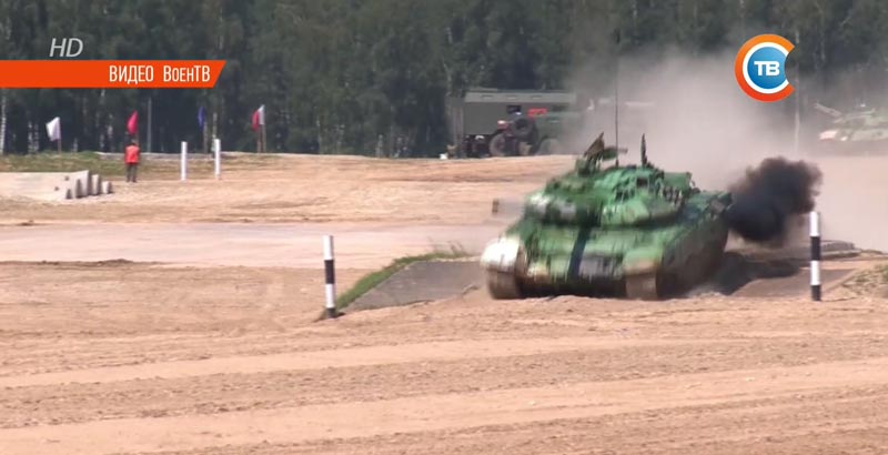 4 день соревнований  на Армейских международных играх: белорусы вновь первые в танковом биатлоне -1