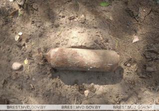 Авиабомба времён войны была обнаружена в Барановичском районе