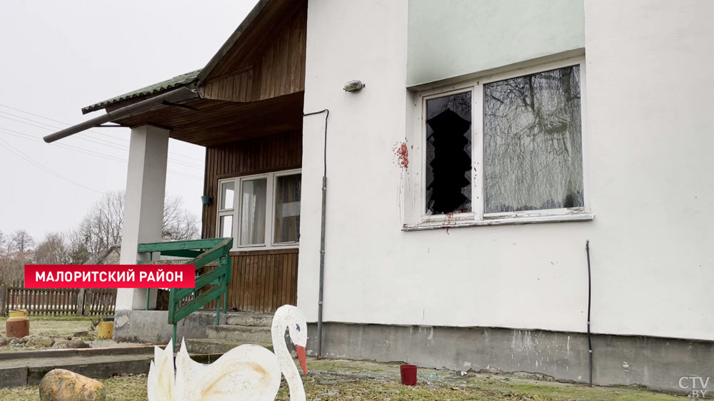 Брат спас двух младших сестёр на пожаре в Малоритском районе-1