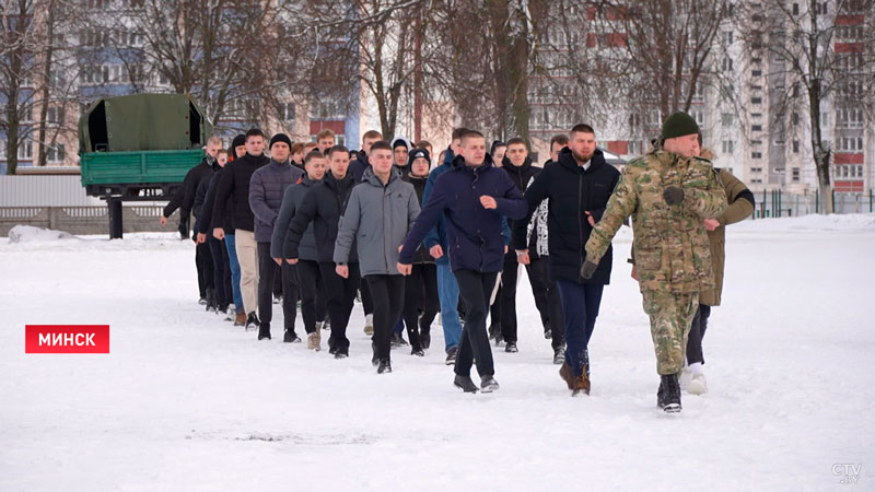 Бойцы молодёжных отрядов БРСМ заступят на охрану правопорядка в ходе выборов-1