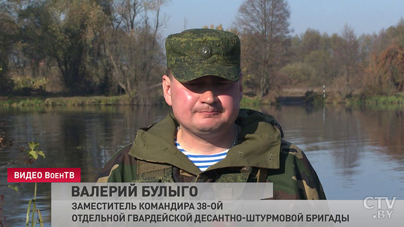 Преодолевали реку Муховец на военной технике: десантники Беларуси и России проводят совместное учение под Брестом-1