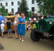 «Как говорится, она под погонами». Посмотрите, какие ретроавтомобили показали в Бресте в День ГАИ