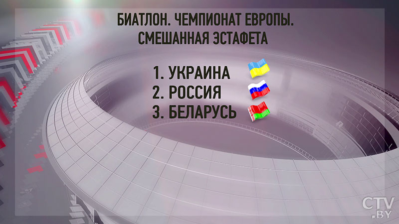 Белорусы заняли 3 место в смешанной эстафете на ЧЕ по биатлону после дисквалификации норвежцев-6