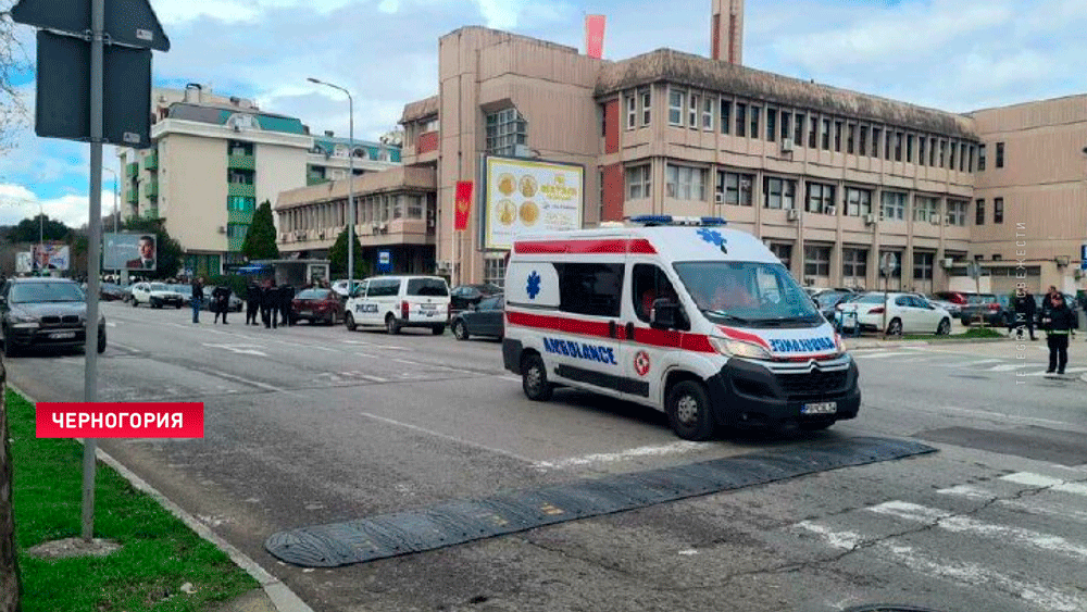 Бомба взорвалась у здания суда в столице Черногории-1
