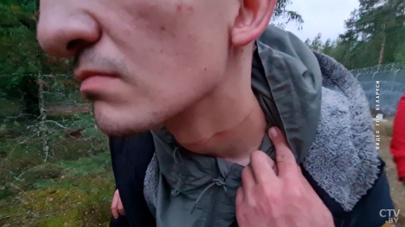 Четверо беженцев со следами побоев обнаружены на белорусско-литовской границе-4