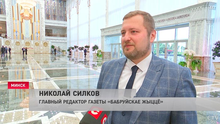 «Мир меняется, мы идём вперёд». Что говорил главред газеты «Бабруйскае жыццё» перед началом «Большого разговора»?-1