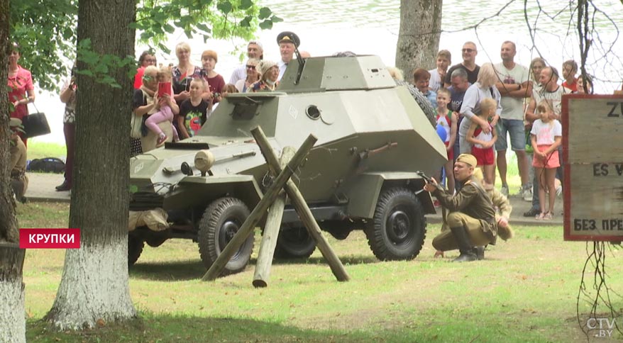 Перенеслись в июнь 1944-го. Что показали в День Независимости в Минской области?-4