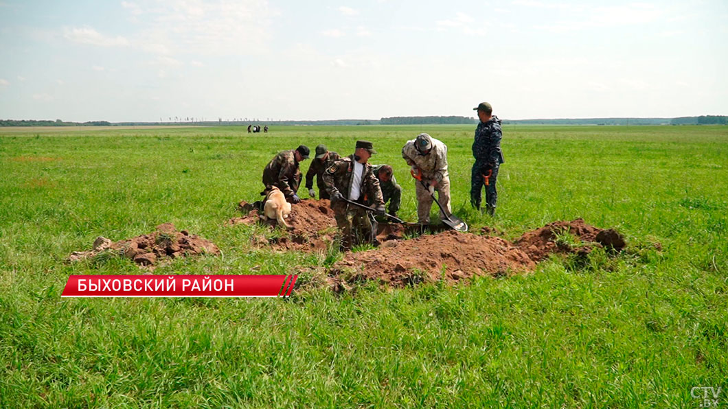 Белорусско-казахская поисковая экспедиция развернулась в Быховском районе -2