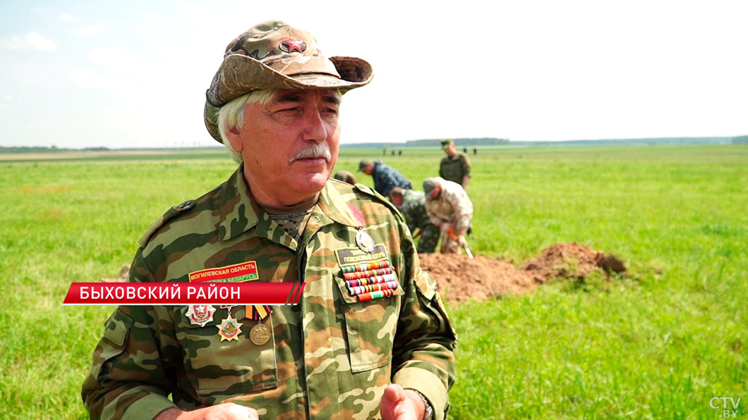 Белорусско-казахская поисковая экспедиция развернулась в Быховском районе -10