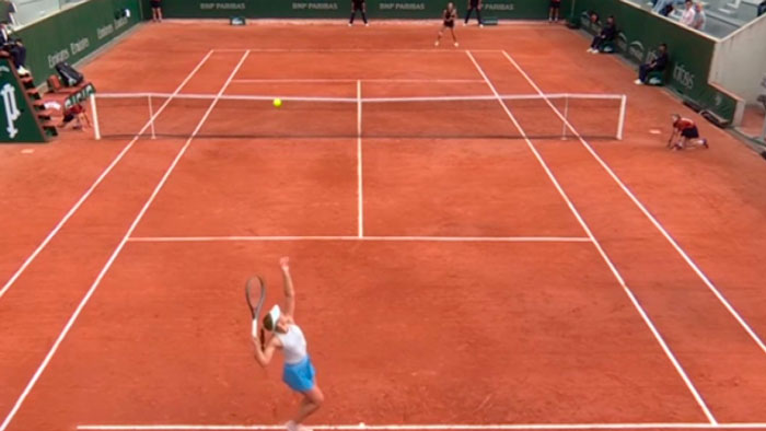 Теннис. Кристина Дмитрук впервые в карьере вышла в финал квалификации French Open