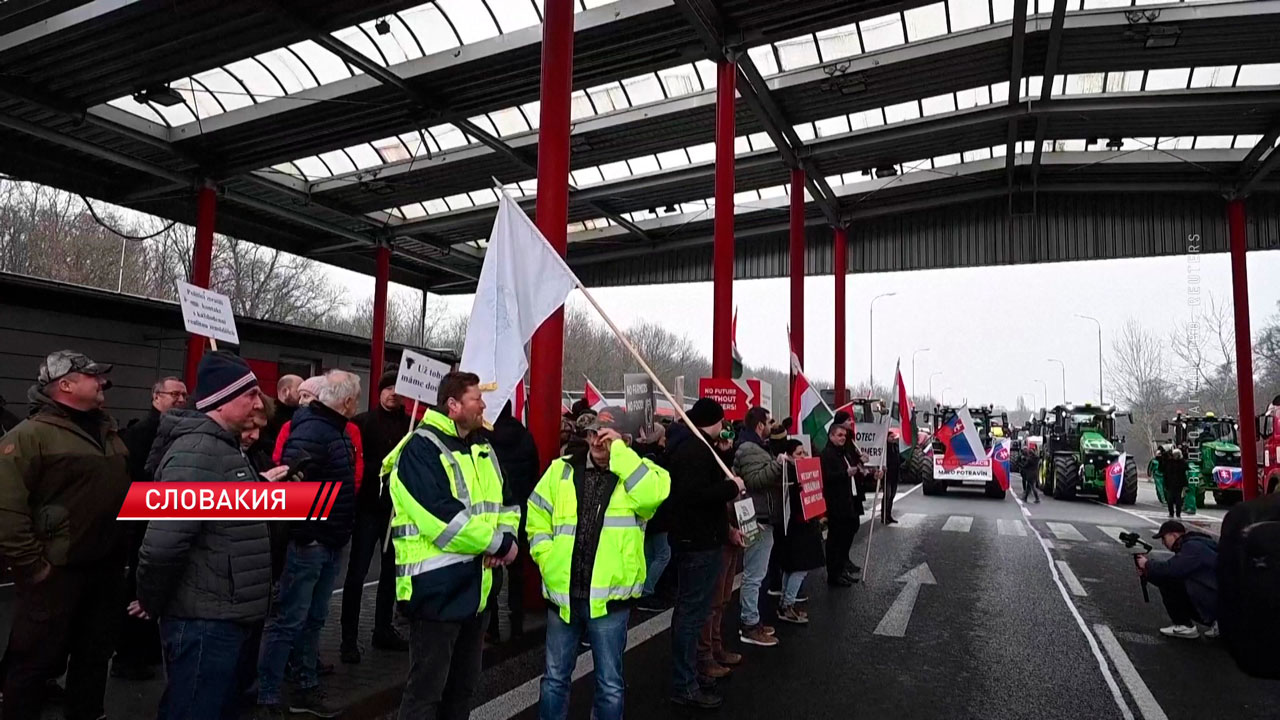 Фермеры Чехии и Словакии вышли на акции протеста-2