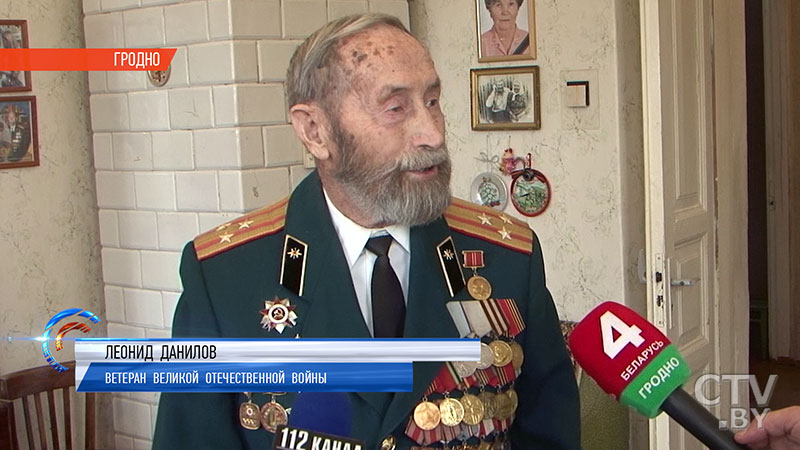 «Отдал свои молодые годы армии и защите Отечества». Первую медаль к 100-летию Вооруженных Сил Беларуси вручили в Гродно-7