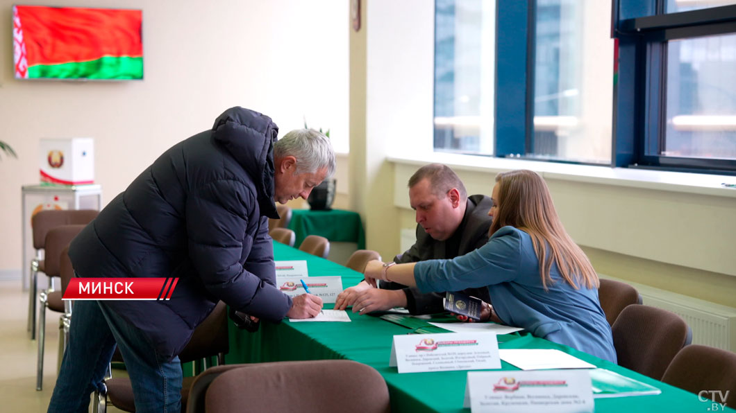 Третий день досрочного голосования в Беларуси – явка по стране составила 27,15%-12