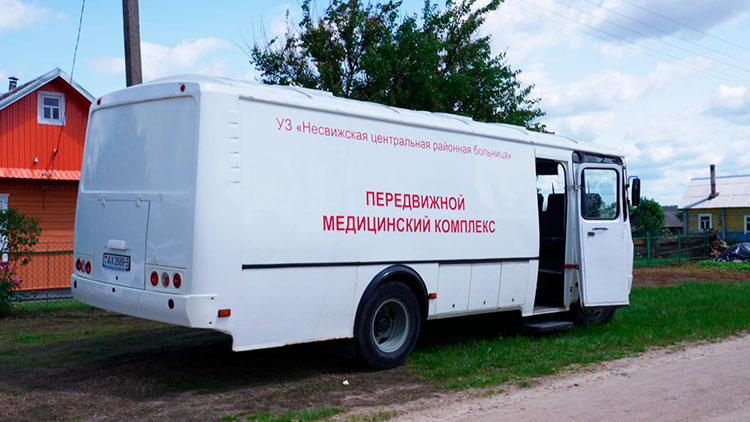 Поликлиника на колёсах! В Минской области курсирует первый мобильный медкомплекс