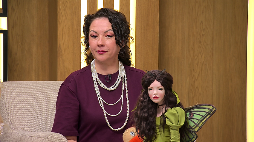 В Минске открылась выставка авторских кукол Ирины Сазанович. Мастер рассказала, как создавались шедевры