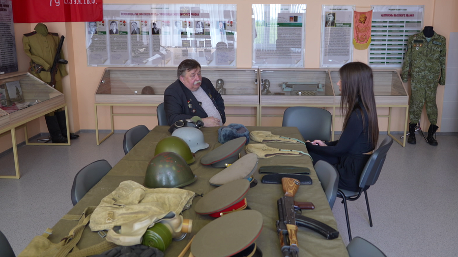 Белорус создал комнату боевой славы жителей Смолевичского района, которые воевали в Афганистане