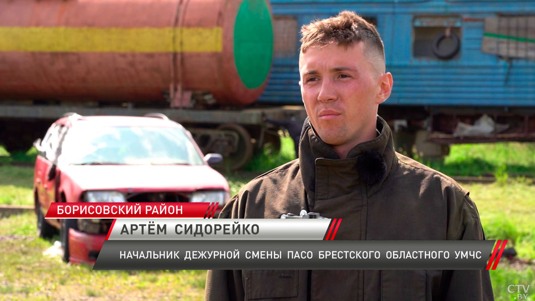 Чемпионат Беларуси по многоборью среди спасателей проходит под Борисовом-8