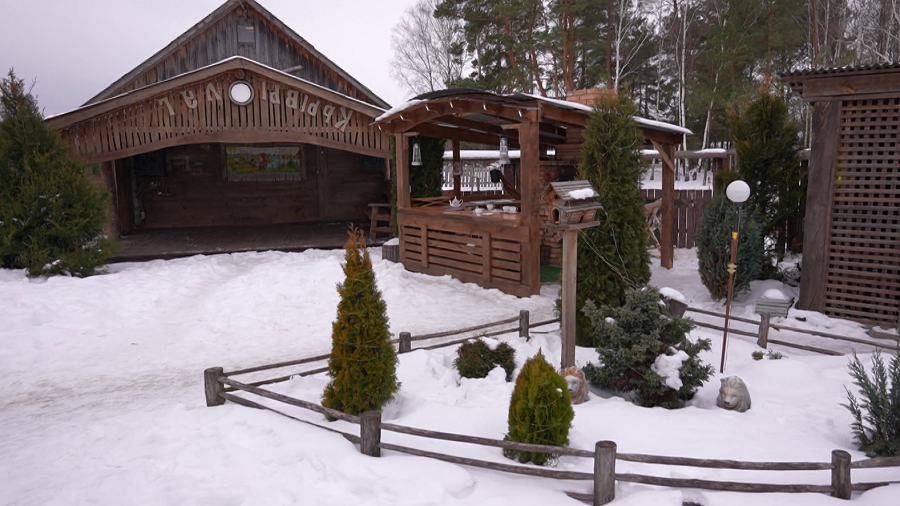 Белорусский мастер по дереву создал свою агроусадьбу – побывали на колоритной фазенде в сердце Полесья